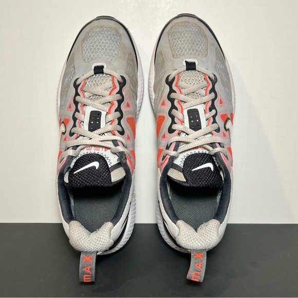 Unisex NIKE Air Max Genome Platinum Gray Athletic Shoes / Size 7Y - 8.5 Womens - Picture 5 of 9